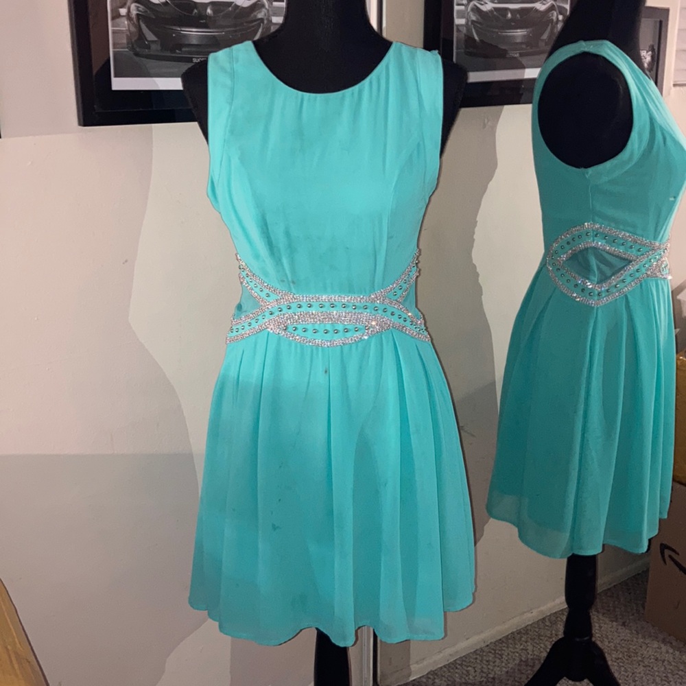 Cute blue dress